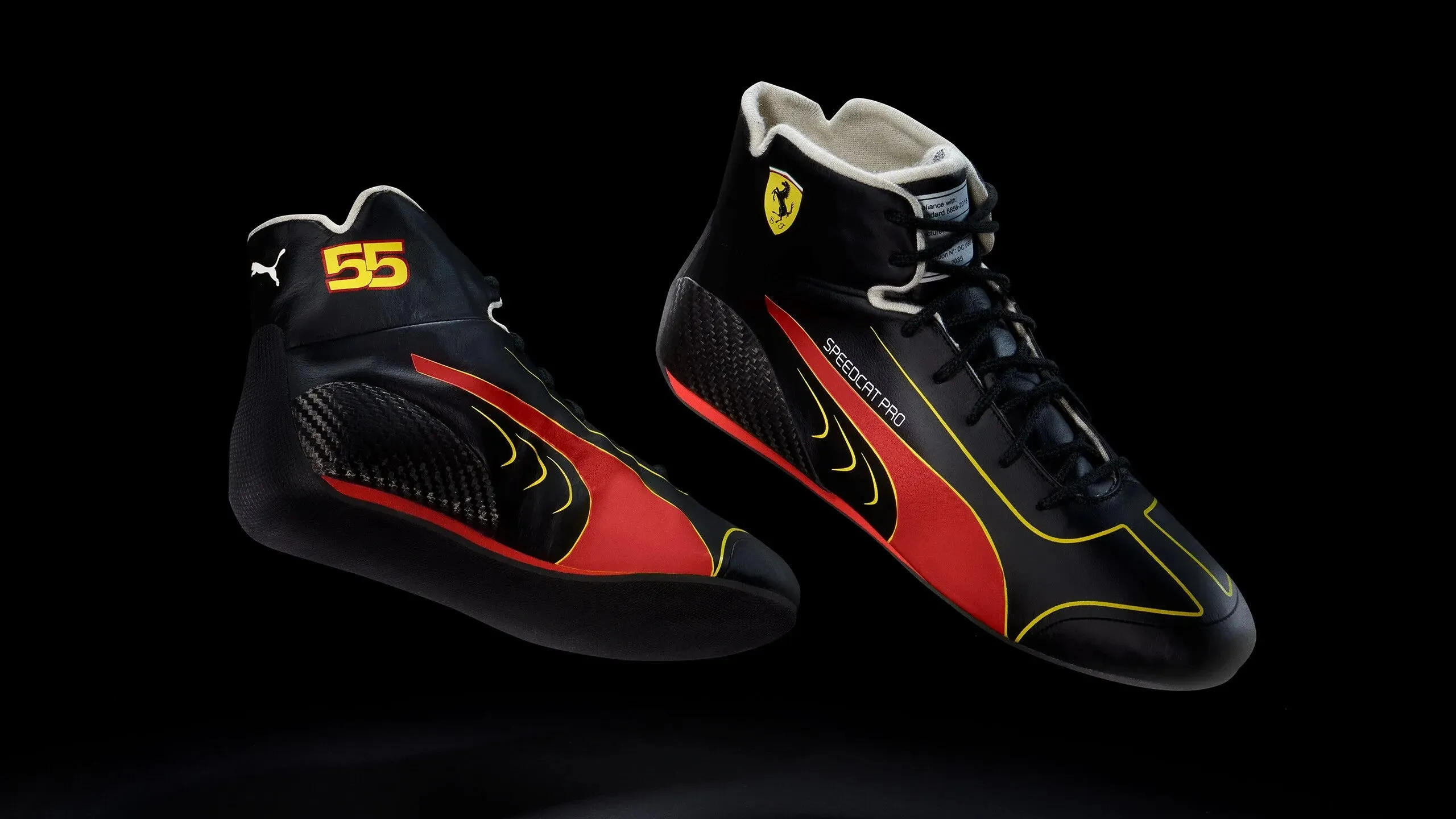 2022 Carlos Sainz Jr Ferrari Scuderia F1 Race Shoes