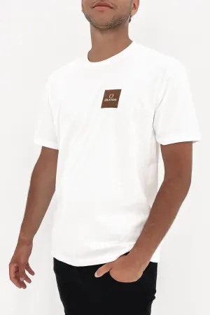 Alpha Square Short Sleeve Standard Tee White Abstract