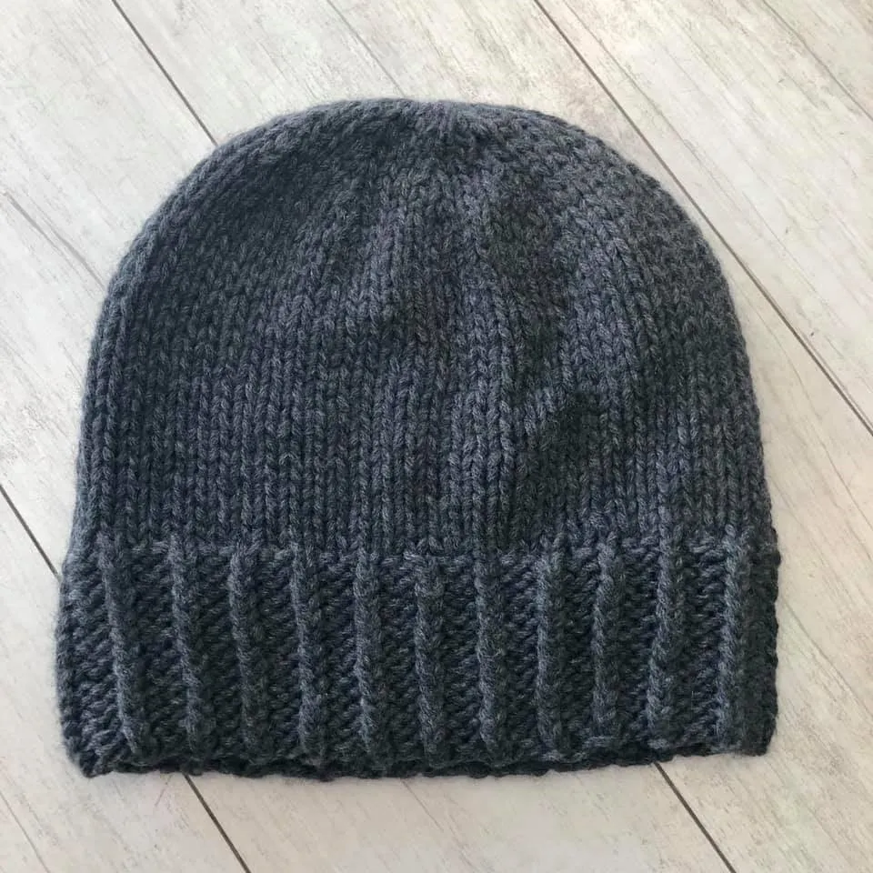 Barrington Beanie - Bulky Cashmere Pattern