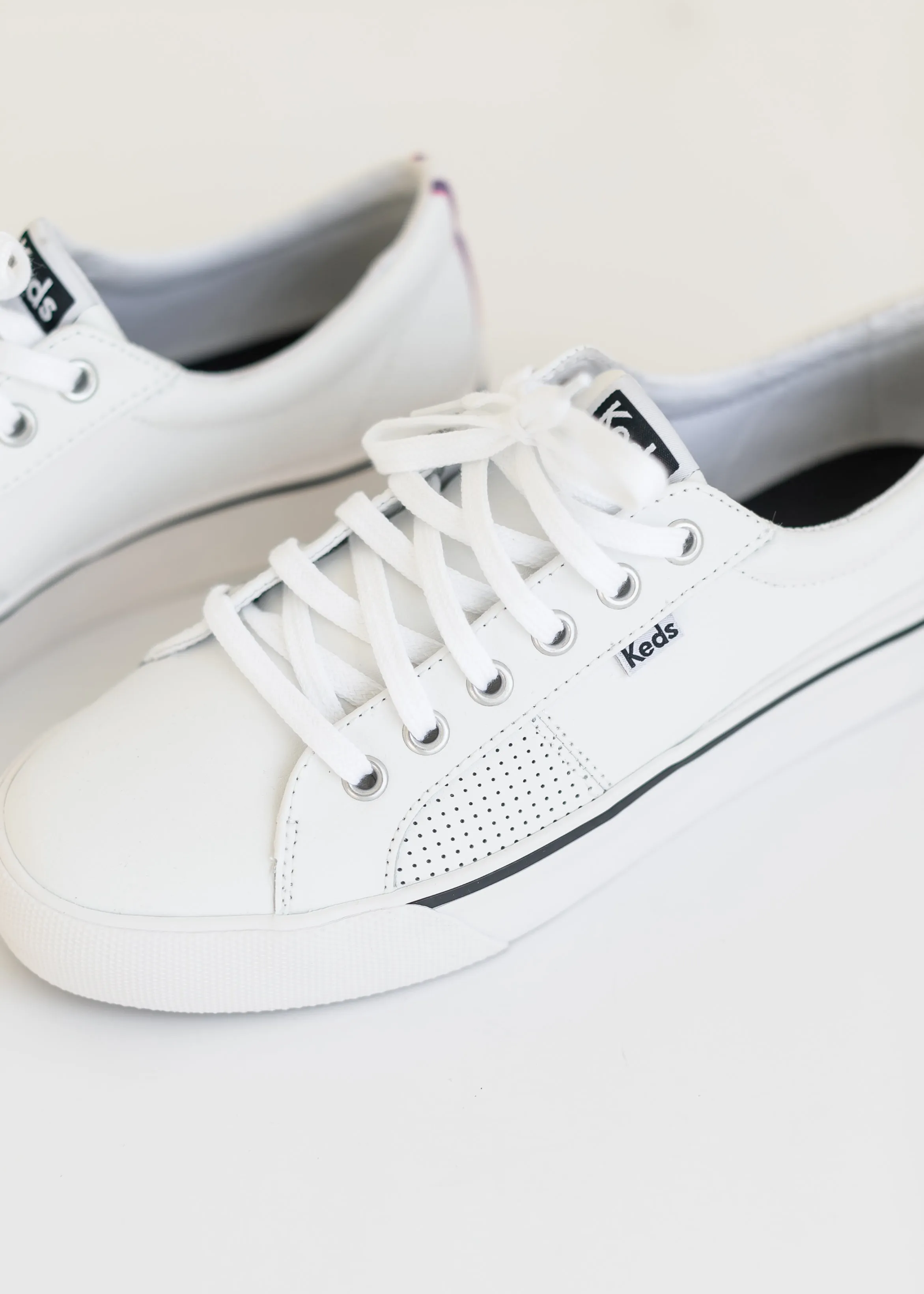 Keds® Jump Kick Duo Leather Sneaker