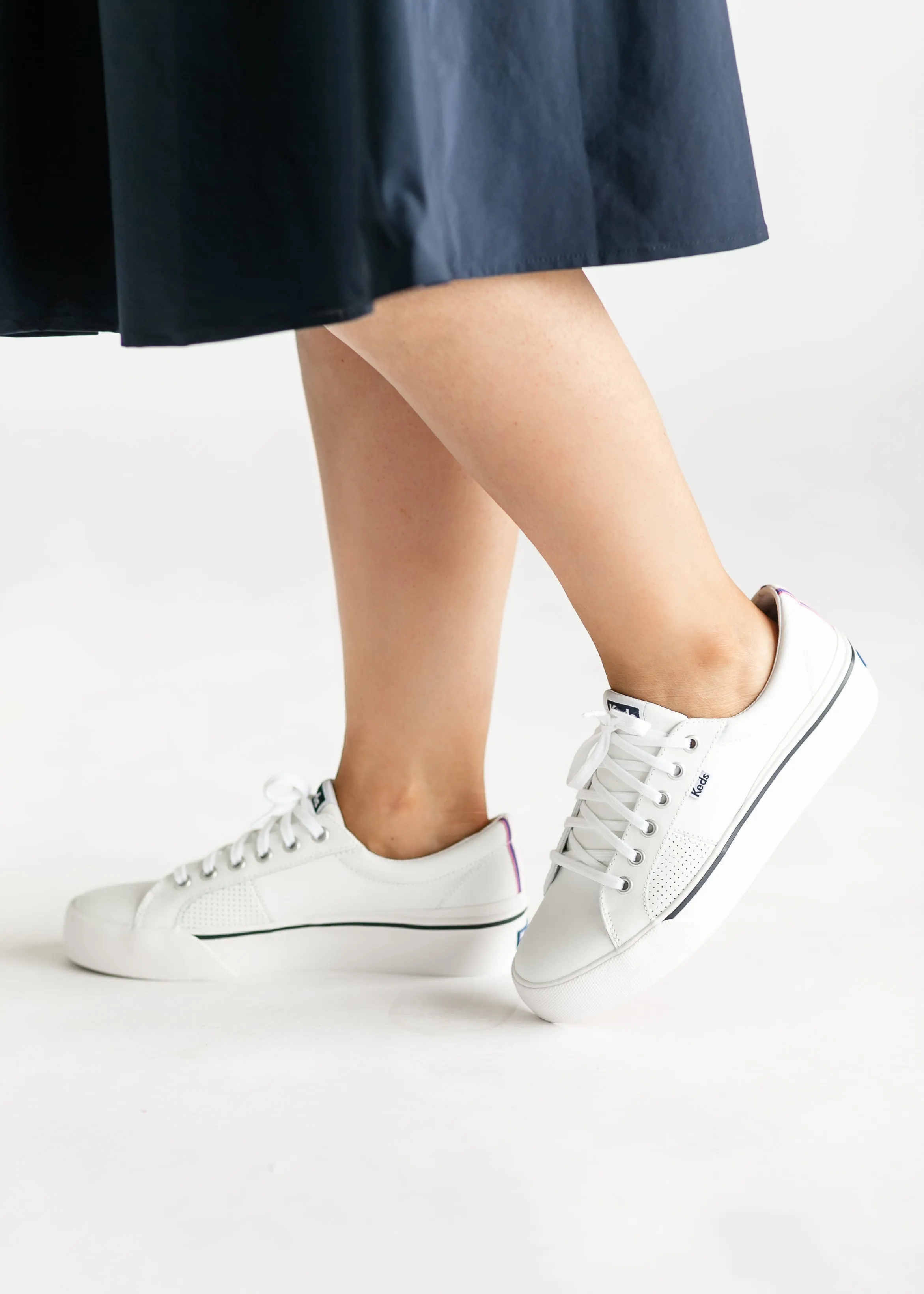 Keds® Jump Kick Duo Leather Sneaker