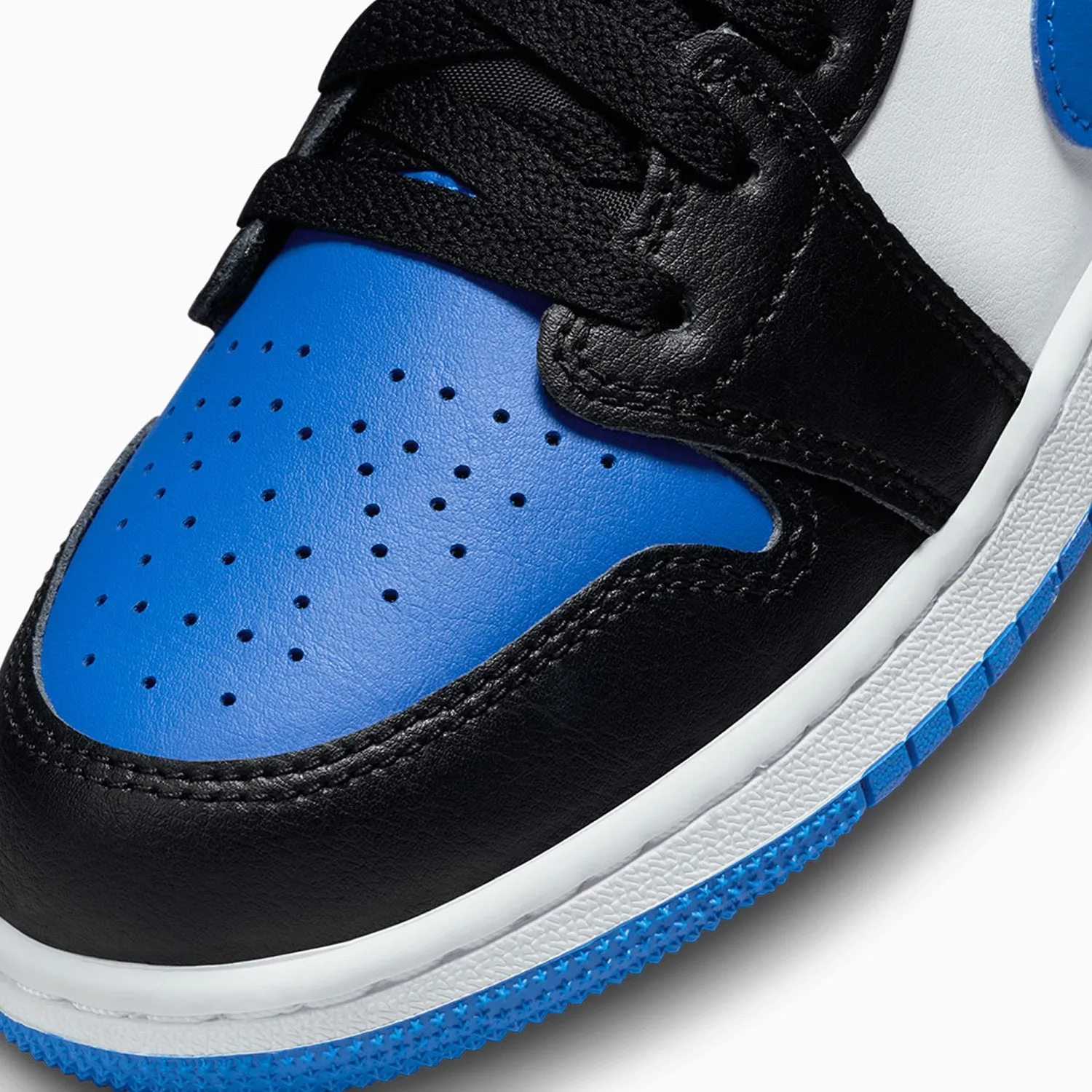 Kid's Air Jordan 1 Low "Alternate Royal Toe" Grade School