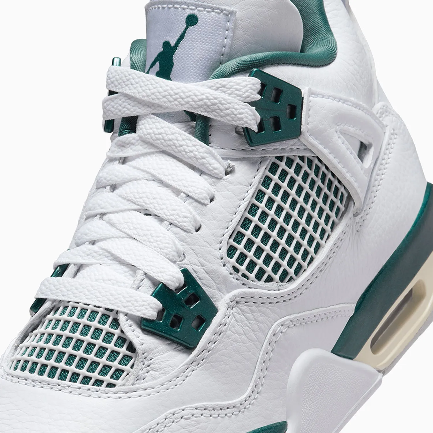 Kid's Air Jordan 4 Retro "Oxidized Green" Grade School