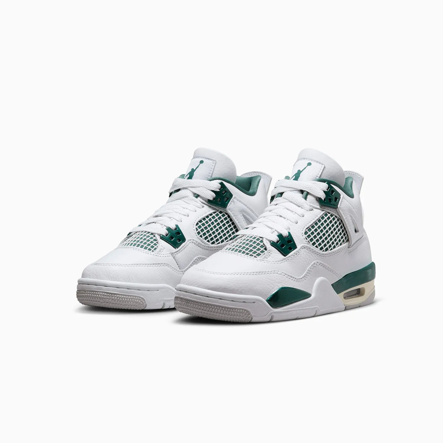 Kid's Air Jordan 4 Retro "Oxidized Green" Grade School