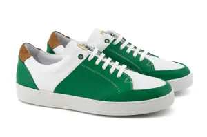 Levi Tennis Sneakers - Green & White