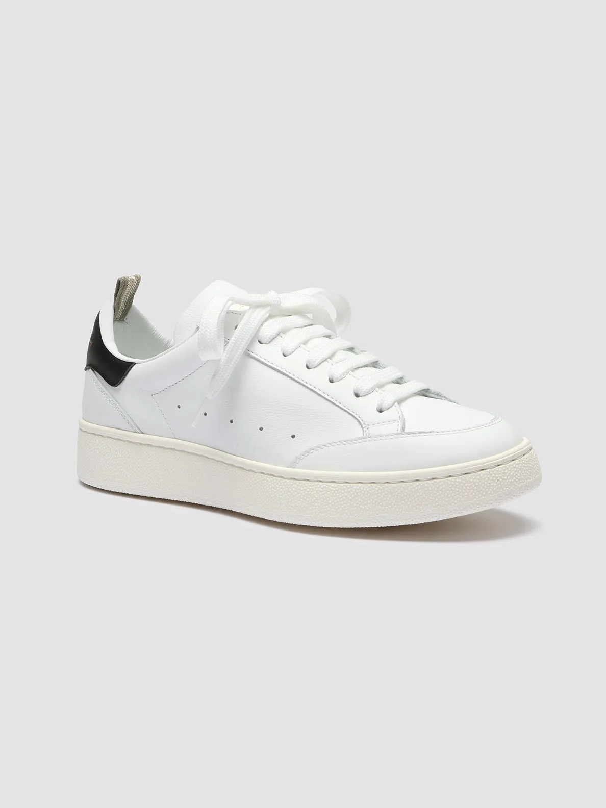 MOWER 109 - White Leather Sneakers