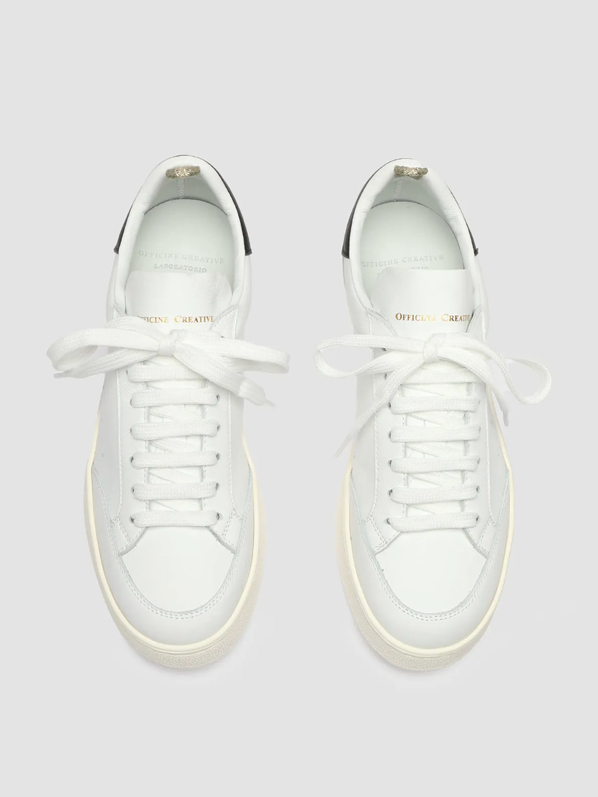 MOWER 109 - White Leather Sneakers