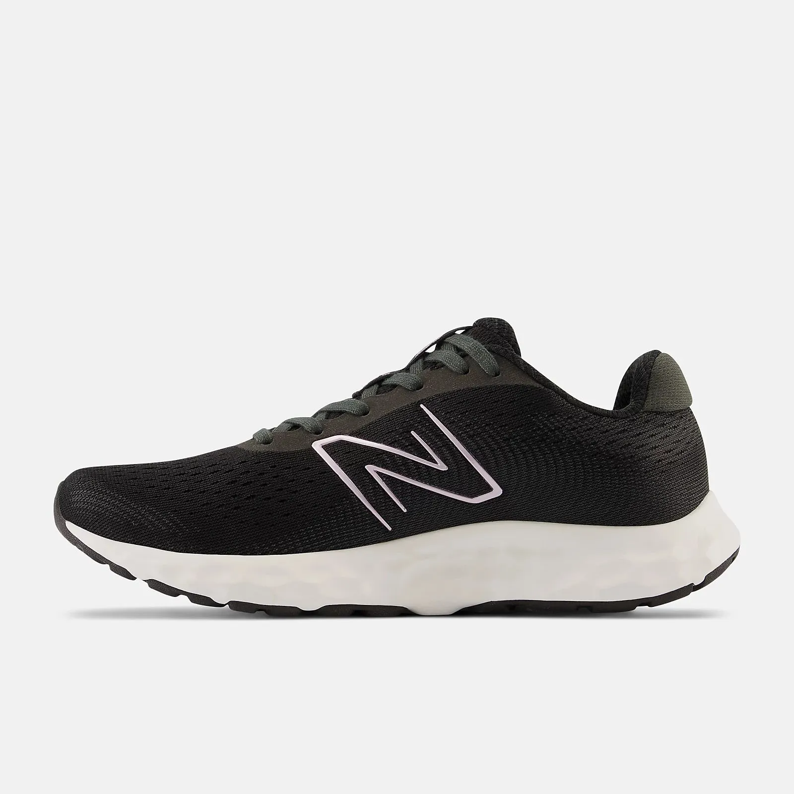 New Balance 520v8 Wide D Black/White Women's