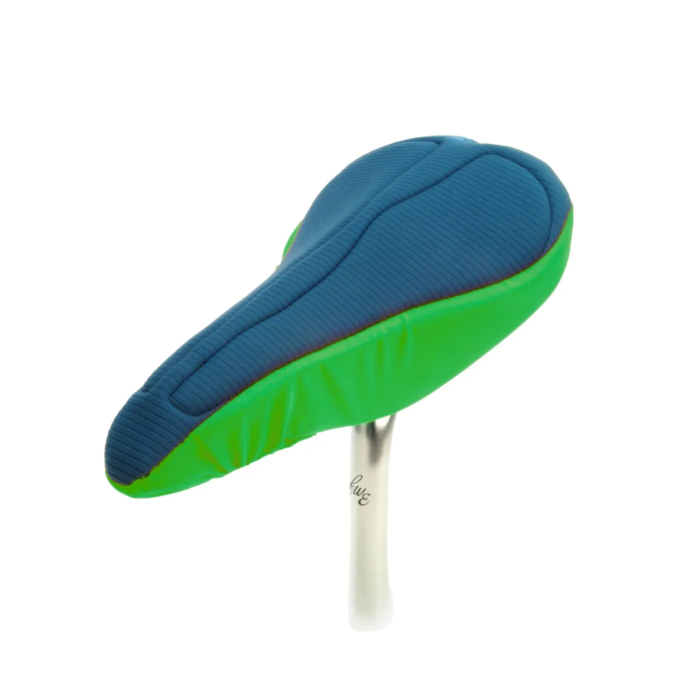 Padded Bike Seat Cover - Blue & Green (Men)