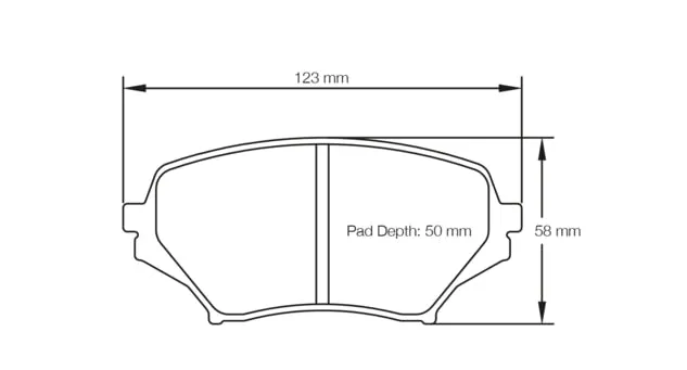 Pagid Racing Brake Pads No. 8082