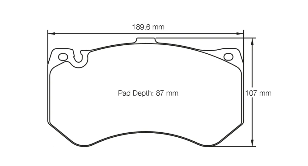 Pagid Racing Brake Pads No. 8088