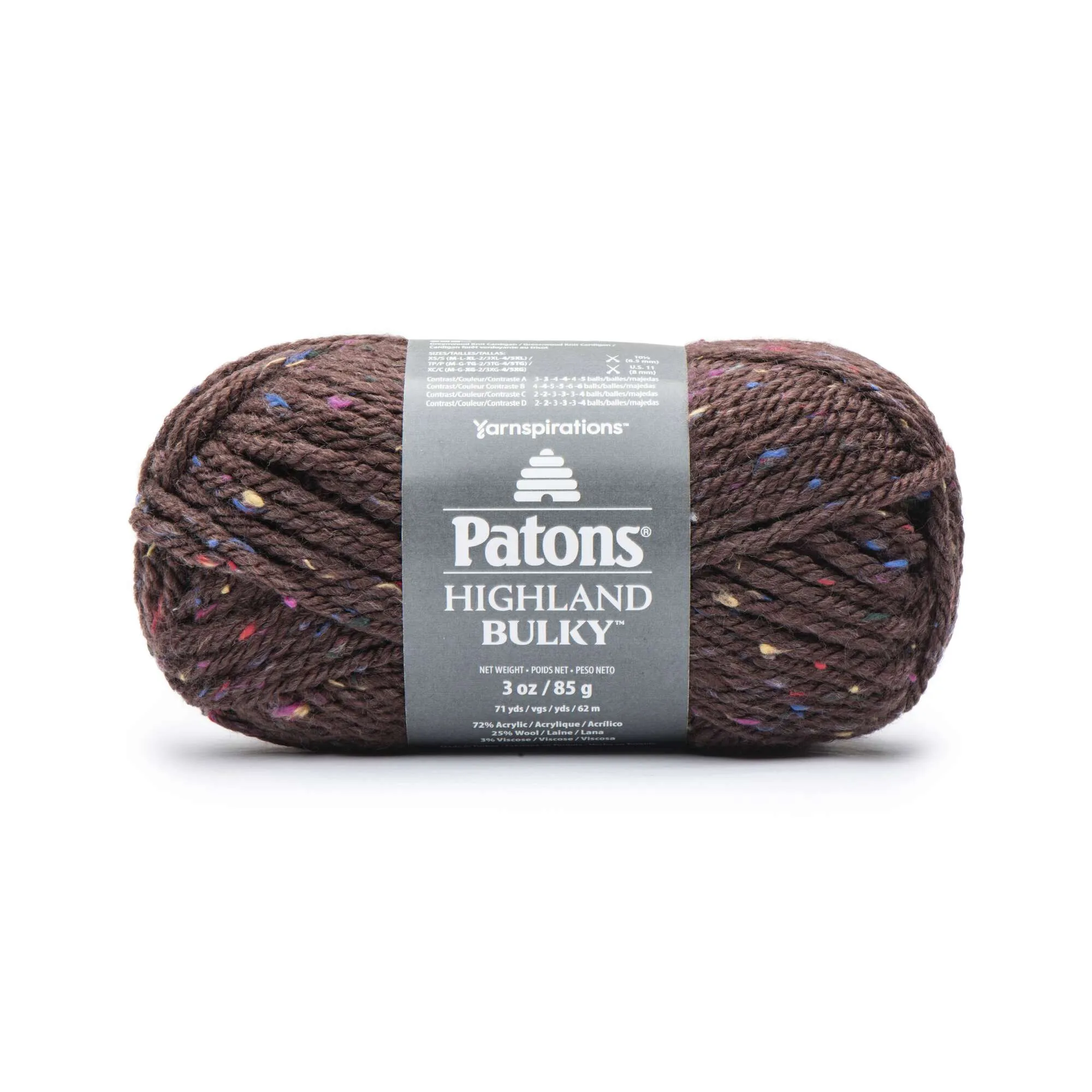 Patons Highland Bulky Tweeds Yarn - Clearance shades