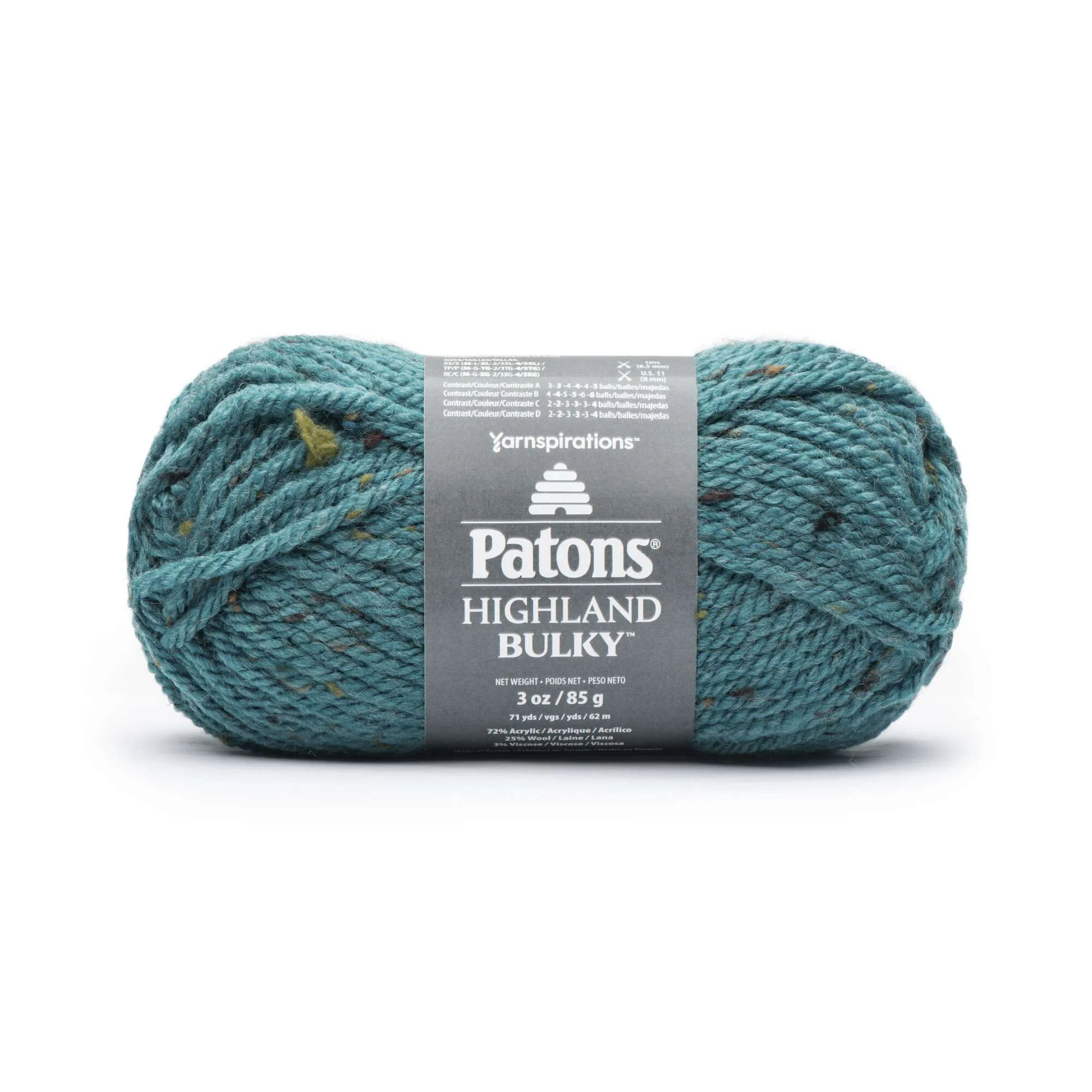 Patons Highland Bulky Tweeds Yarn - Clearance shades