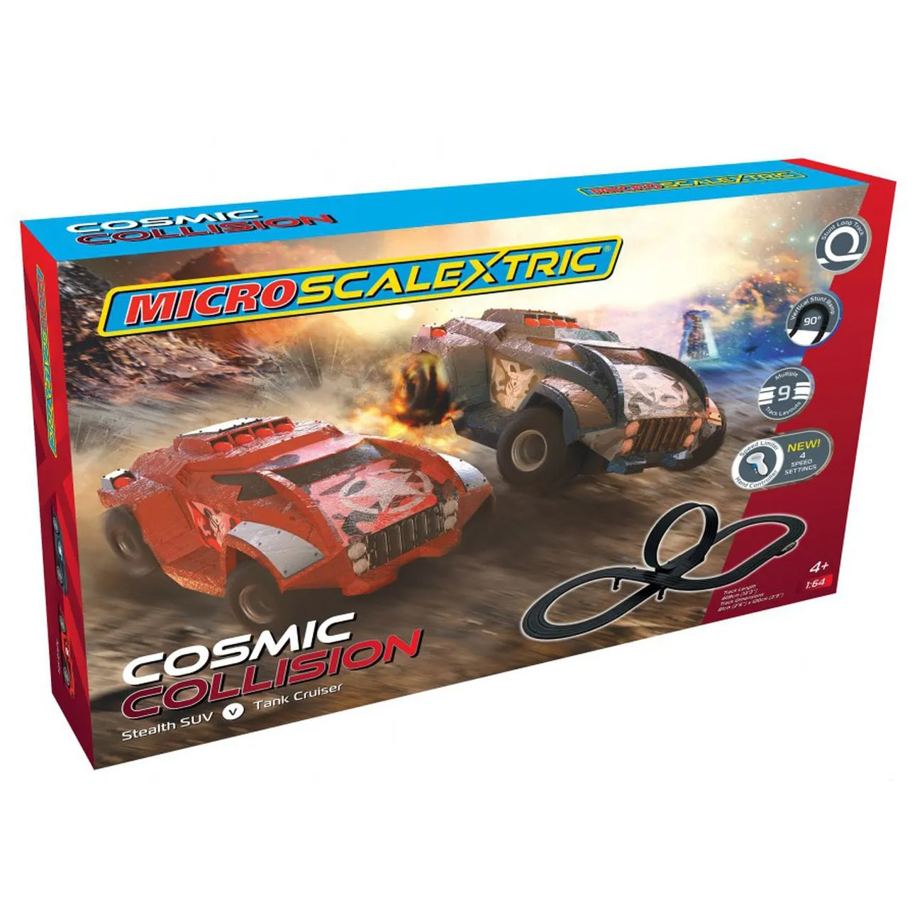 Scalextric Micro Cosmic Collision Set