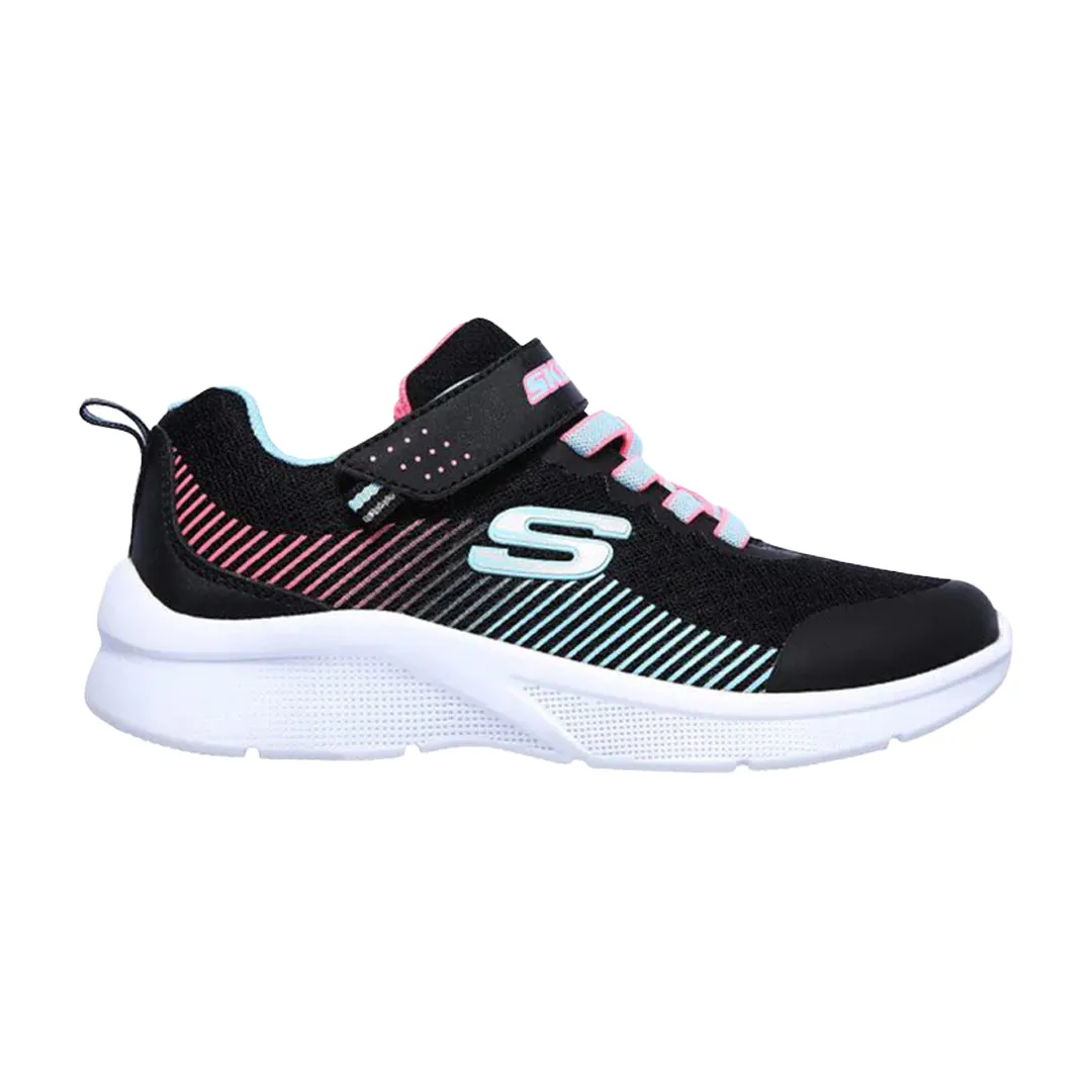 Skechers Microspec Kids Shoes 302016L-BKAQ