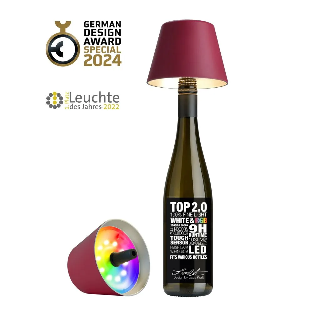 Sompex Top 2.0 Bottle Table Lamp (Matte finish)