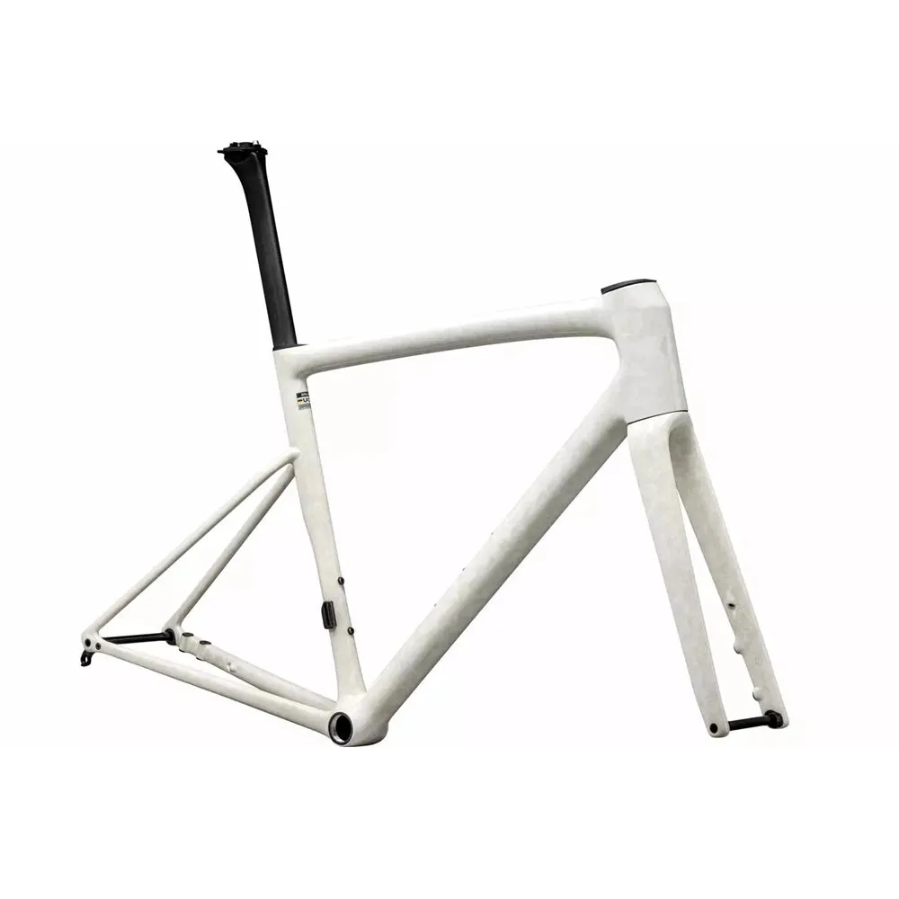 SPECIALIZED Sworks Tarmac SL8 2024 Road Frameset - GLOSS WHITE DUNE WHITE PEARL IMPASTO