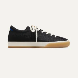 The Lace Up Sneaker - Black