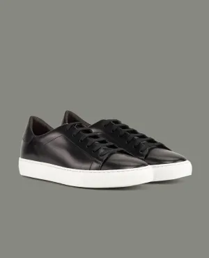 The Rhodes - Leather Sneaker - Black