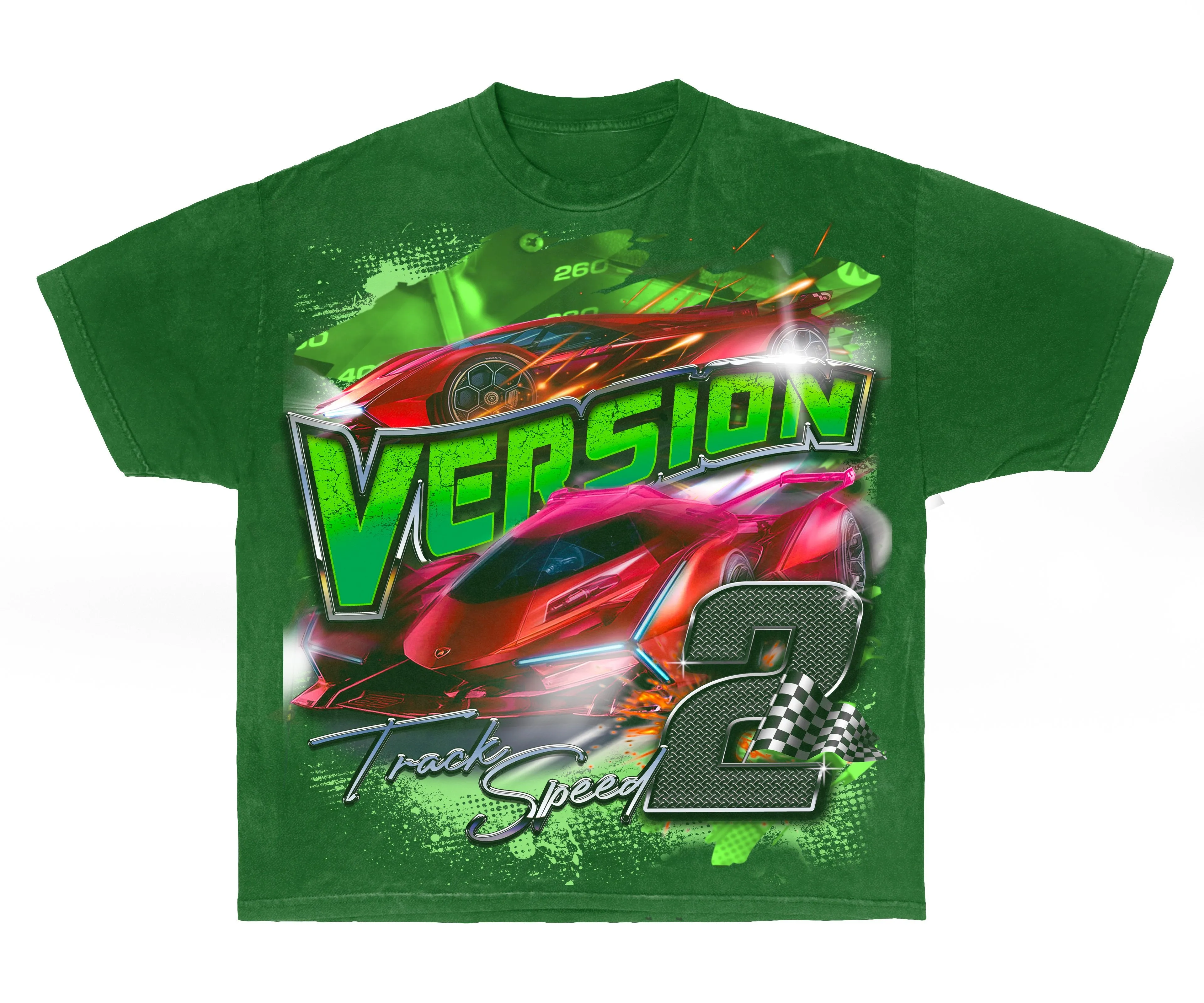 Track Speed Tee - Green