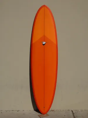 WESTON Surfboards // 7'0" B.Egg // Burnt Orange Surfboard