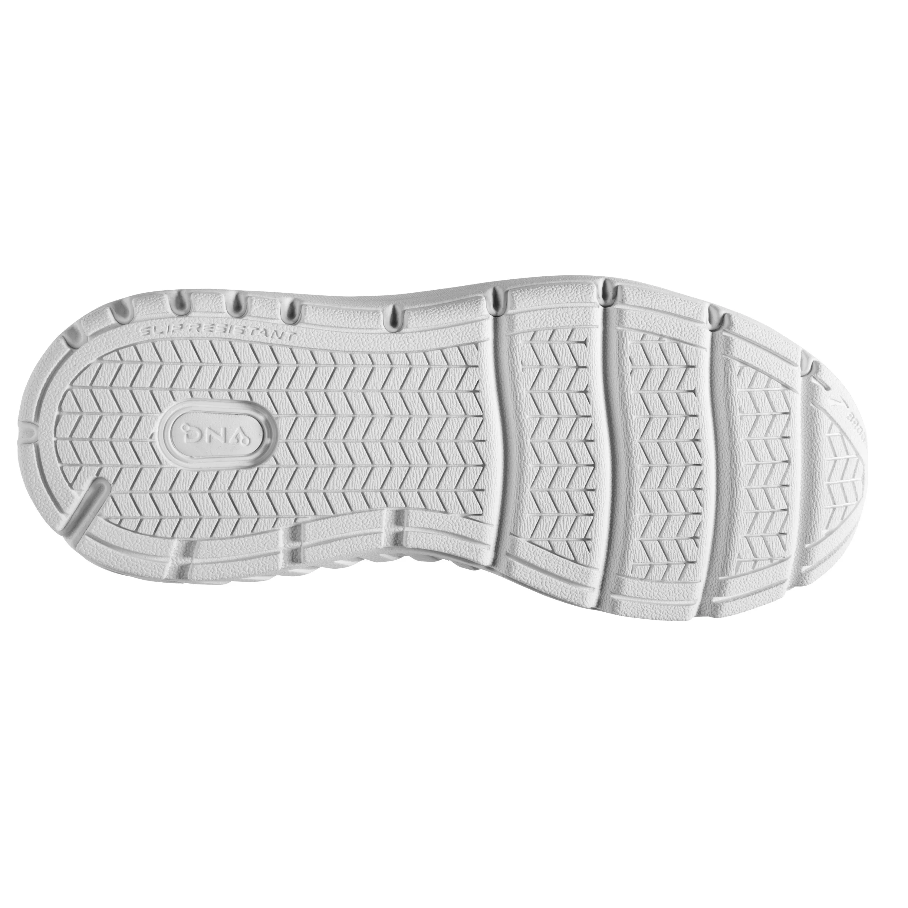 Women's Brooks Addiction Walker V-Strap 2 Color: White/White